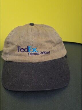 FEDEX Custom Critical HAT CAP ADJUSTABLE STRAPBACK VINTAGE